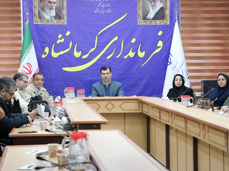 جلسه هماهنگی شورای سالمندان شهرستان در فرمانداری کرمانشاه
